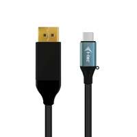 i-tec i-tec C31CBLDP60HZ USB-C - DisplayPort (apa - apa) kábel 1.5m - Fekete