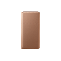 Samsung Samsung EF-WA750 Galaxy A7 (2018) gyári Wallet Cover Tok - Arany