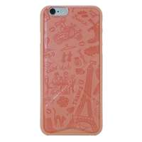Ozaki Ozaki OC596PR Travel Paris iPhone 6+/6S+ Védőtok - Rózsaszín