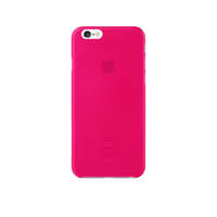 Ozaki Ozaki OC555PK 0.3Jelly Pink iPhone 6/6S Védőtok + Kijelzővédő fólia - Rózsaszín
