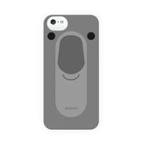 Ozaki Ozaki OC554KO FaaGaa Koala iPhoneSE/5S/5 Tok + Kijelzővédő fólia - Szürke