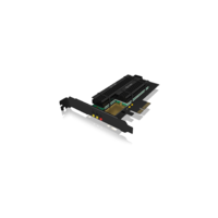RaidSonic Raid Sonic IcyBox 2x M.2 SSD PCIe bővítő kártya