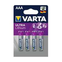 Varta Varta Ultra Lithium AAA Ceruzaelem (4db/csomag)