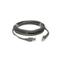 Zebra Zebra CBA-U21-S07ZBR USB vonalkódolvasó kábel 2.1m - Fekete