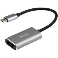 Yenkee Yenkee YTC 012 USB-C apa - HDMI apa Adapter - Szürke/Fekete