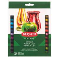 Derwent Derwent Academy Olajpasztell kréta - 24 különböző színű