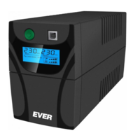 EVER Ever Easyline 650VA / 360W Vonalinteraktív UPS Fekete