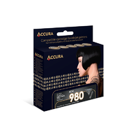 Accura Accura (Brother LC980/1100BK) Tintapatron - Fekete