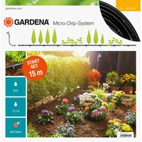 Gardena Gardena 13010-20 Micro-Drip-System Öntözőrendszer Csepegtető Indulókészlet növénysorokhoz (S méret)