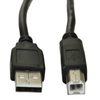 Akyga Akyga USB-A - USB-B Összekötő kábel 3m - Fekete