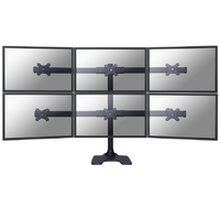 NewStar NewStar FPMA-D700DD6 10"-27" LCD TV/Monitor asztali tartó - Fekete (6 kijelző)