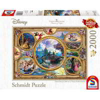 Schmidt Spiele Schmidt Spiele Disney Dreams Gyűjtemény - 2000 darabos puzzle