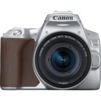 Canon Canon EOS 250D Digitális fényképezőgép + 18-55 mm f/4-5.6 IS STM KIT - Ezüst