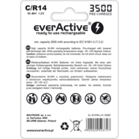 EverActive everActive Silver Line R14 C 3500 mAh Ni-MH Elem (2 db / csomag)