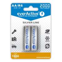 EverActive everActive Silver Line EVHRL6-2000 R6 AA 2000 mAh Ni-MH Elem (2db/csomag)