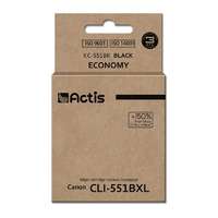 Actis Actis (Canon CLI-551BK) Tintapatron Fekete