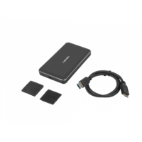 Natec Natec Oyster Pro 2.5" USB 3.0 Külső HDD ház - Fekete