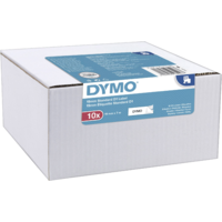 Dymo Dymo D1 19 mm x 7 m Feliratozó szalag készlet - Fehér/Fekete (10 tekercs/doboz)