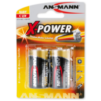 Ansmann Ansmann X-Power Alkaline Baby C elem (2db / csomag)