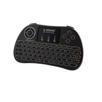 Savio Savio KW-01 Wireless Billentyűzet + TouchPad ENG - Fekete