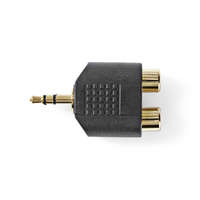 Nedis Nedis CAGP22940BKG 3,5 mm jack - 2 db RCA adapter