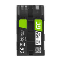 Green Cell Bateria Green Cell ® CB75 (BP-80) akkumulátor Canon fényképezőgépekhez 6000mAh