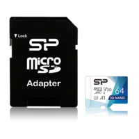 Silicon Power Silicon Power 64GB Superior Pro microSDXC UHS-I CL10 memóriakártya + Adapter