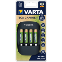 Varta VARTA ECO 4x AA/AAA NiMH Akkumulátor Töltő + 4xAA Akkumulátor 2100mAh