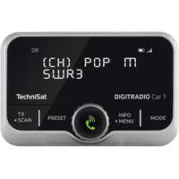 Technisat TechniSat 0000/3912 DigitRadio CAR 1 Rádio Fekete