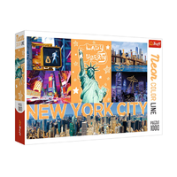 Trefl Trefl Neon Color Line: New York City 1000 db-os puzzle