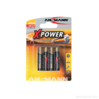 Ansmann Ansmann X-Power Alkaline AAA Ceruzaelem (4db/csomag)