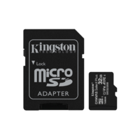 Kingston Kingston 32GB Canvas Select Plus microSDHC UHS-I CL10 memóriakártya + Adapter