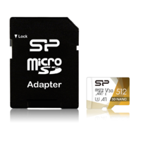 Silicon Power Silicon Power 512GB Superior Pro microSDXC UHS-I CL10 memóriakártya + Adapter