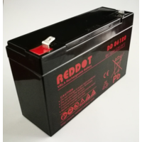 REDDOT Reddot DD06120_F2 6V 12Ah Zárt gondozás mentes AGM akkumulátor