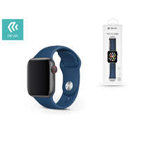 Devia Devia Deluxe Series Apple Watch S1/2/3/4/5/6/SE Sport szíj 42/44mm - Kék