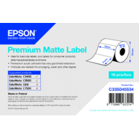 Epson Epson 76 mm x 51 mm Címke tintasugaras nyomtatóhoz (650 db / telkercs)