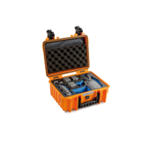 B&W B&W Type 3000 Bőrönd a DJI Mavic 2 (Pro/Zoom) modellhez - Narancssárga