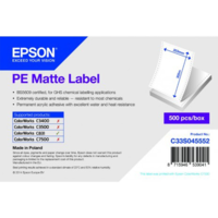 Epson Epson 203x305mm PE Matt Címke leporello nyomtatókhoz (500 db/csomag)