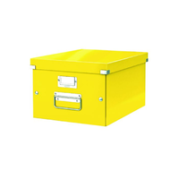 Leitz Leitz Click&Store A4 Irattároló doboz lakkfényű - Sárga