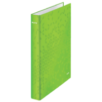 Leitz Leitz Wow 2 Gyűrűs könyv A4 D alakú lakkfényű - Zöld