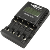 Ansmann Ansmann Powerline 4.2 Pro 4x AA/AAA NiMH Akkumulátor Töltő + USB töltő bármilyen mobileszköz töltéséhez