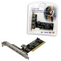 Logilink Logilink PCI interfész kártya 4+1x USB 2.0