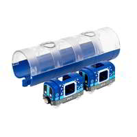 BRIO Brio: Világító vonat és alagút - Kék
