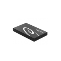 Delock DeLOCK 42611 2.5" USB 3.1 Gen 2 Type-C Külső HDD ház - Fekete