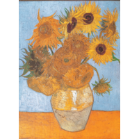 Clementoni Clementoni Museum Collection: Vincent Van Gogh - Váza tizenkét napraforgóval - 1000 darabos puzzle