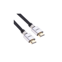 VCOM VCOM Nagy sebességű HDMI 1.4 apa - apa kábel 10m Fekete-Ezüst