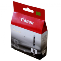 Canon Canon CLI-8 BLK BLISTER W/SEC BLACK INK CARTRIDGE (0620B029)