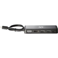 HP HP 7PJ38AA Dokkoló USB-C készülékekhez Fekete