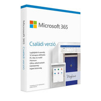 Microsoft Microsoft Office 365 Family BOX MAGYAR (6 Felhasználó / 1 év)