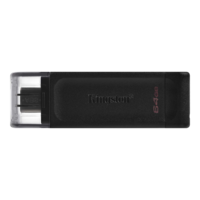 Kingston Kingston 64GB Data Traveler 70 USB Type-C - Fekete